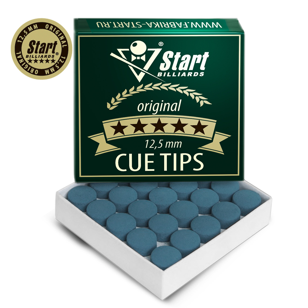 Наклейка Startbilliards Cue Tips original 5* 12,5мм SB065 (50 шт)