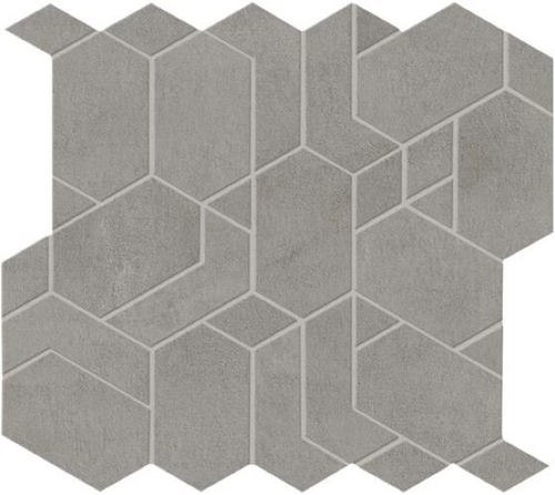 Мозаик /Керамогранит ATLAS CONCORDE BOOST Grey Mosaico Shapes 31x33,5 AN65