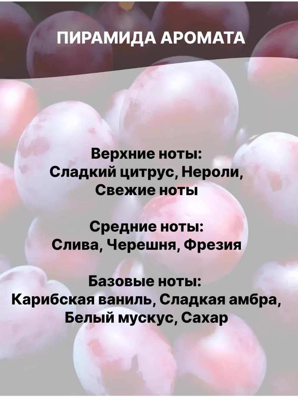 Отдушка Слива и кашемир 50 гр