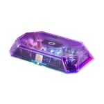 Док-станция JSAUX 8-Port RGB Docking Station HB0801, Clear (Прозрачный)