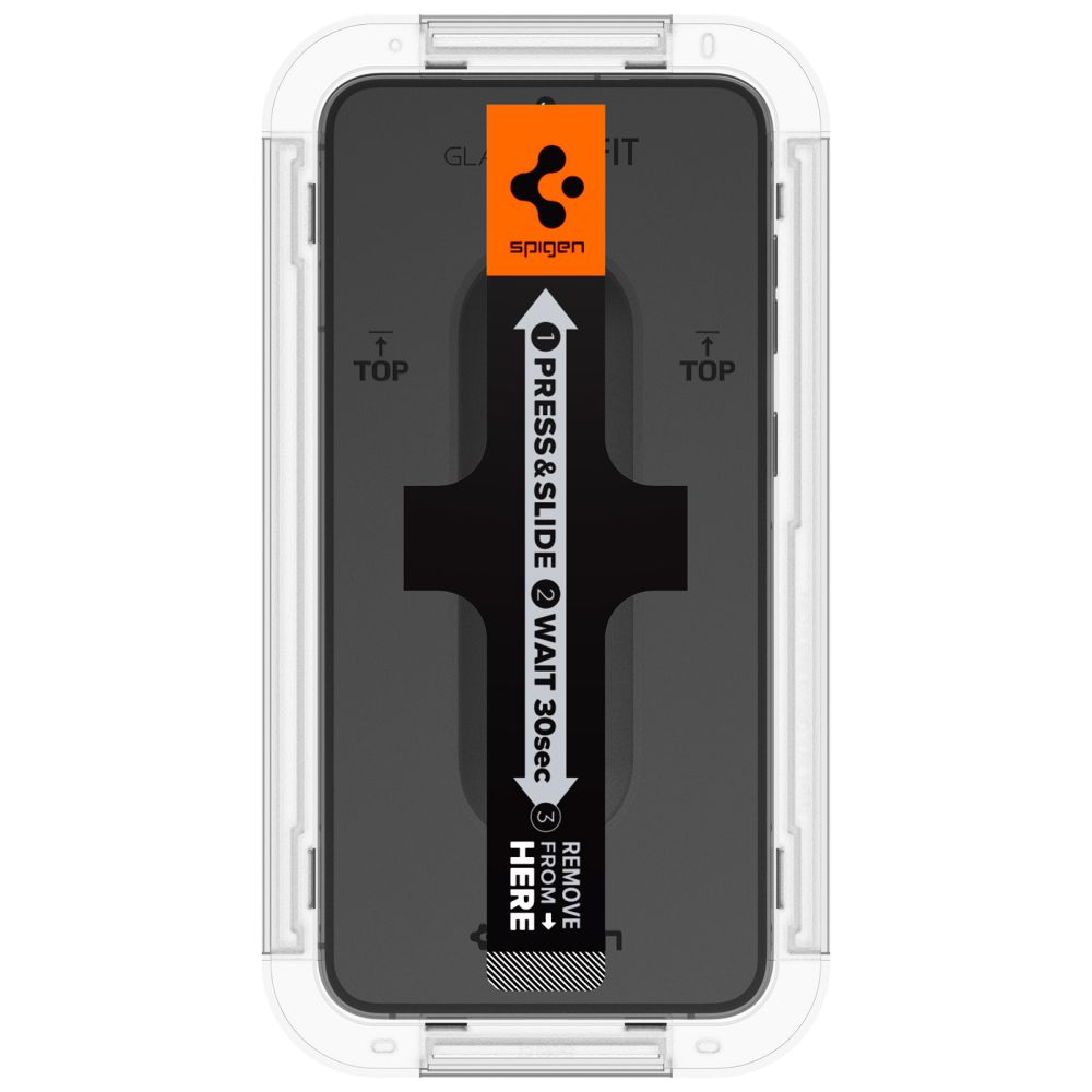 Стекло Spigen GLAS.TR ”EZ FIT” 2-PACK GALAXY S23 CLEAR