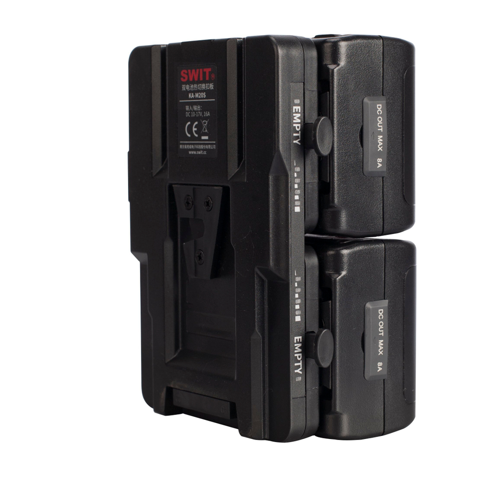 Аккумуляторная площадка SWIT KA-M20S для 2 батарей V-Mount серии SWIT PB-M