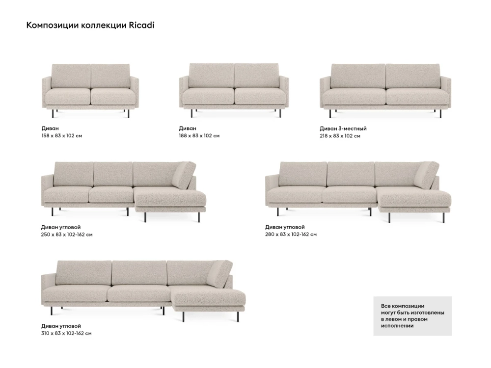 Кушетка Ricadi