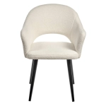Стул Bradex Home Bruno белый, искусственный мех