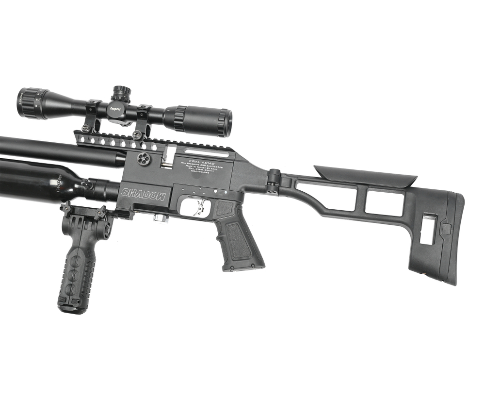 Винтовка пневматическая KRAL ARMS Puncher Maxi 3, SHADOW, кал. 6.35мм пластик (3 дж)