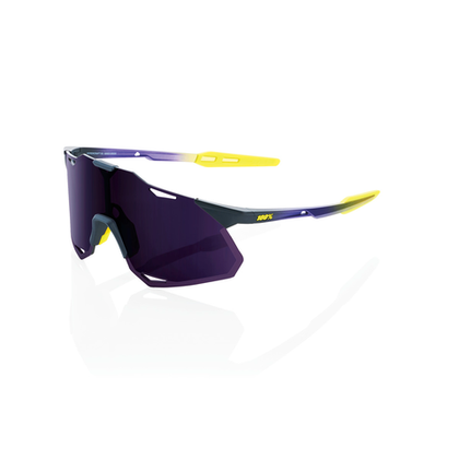 Спортивные очки 100% Hypercraft XS / Matte Metallic / Dark Purple Lens / на узкое лицо