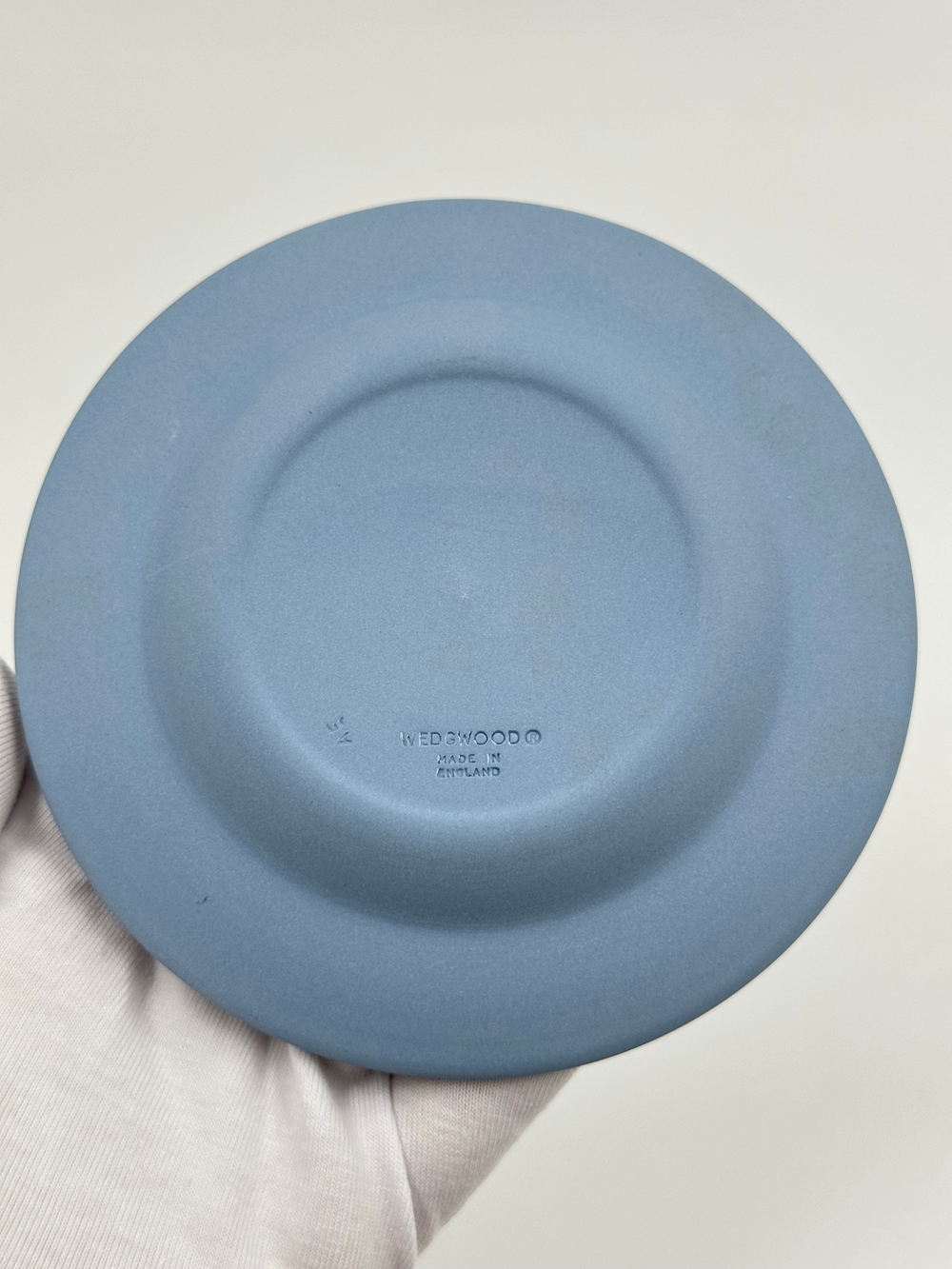 Тарелка декоративная/мелочница Wedgwood голубая