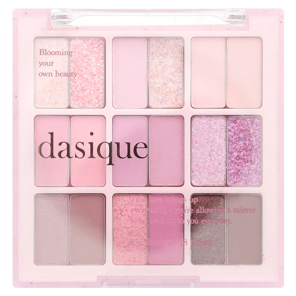 Dasique, палитра теней для век, 18 ягод, 1 шт.