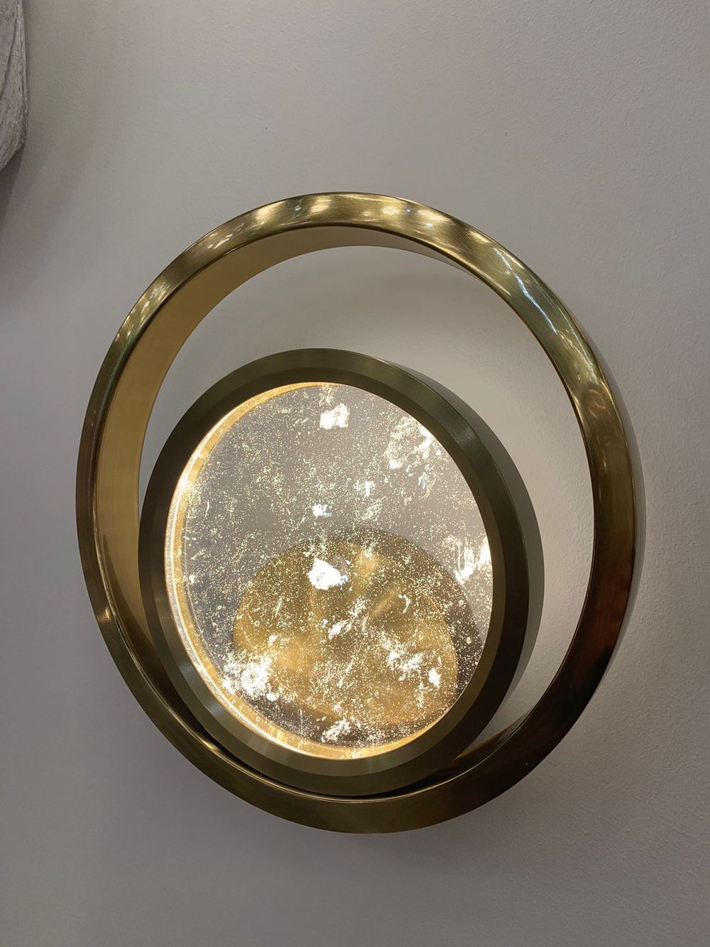 Настенный светильник Moon Light 1A br.gold
