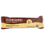 MadeGood, Mornings™, органические запеченные овсяные батончики, с шоколадной крошкой, 5 батончиков по 30 г