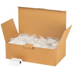Розетка компьютерная RJ-45 ЭРА RJ01UN категория 5е неэкранированная 1-порт упаковка 40 штук | Электротовары