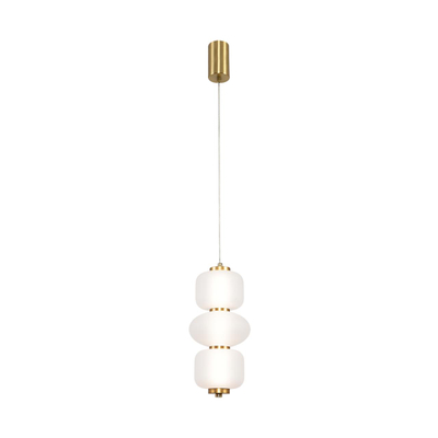 8324/25L LEDIO LN26 377 бронза/белый, металл/стекло Подвес LED 10W 4000K 220V TAISHA