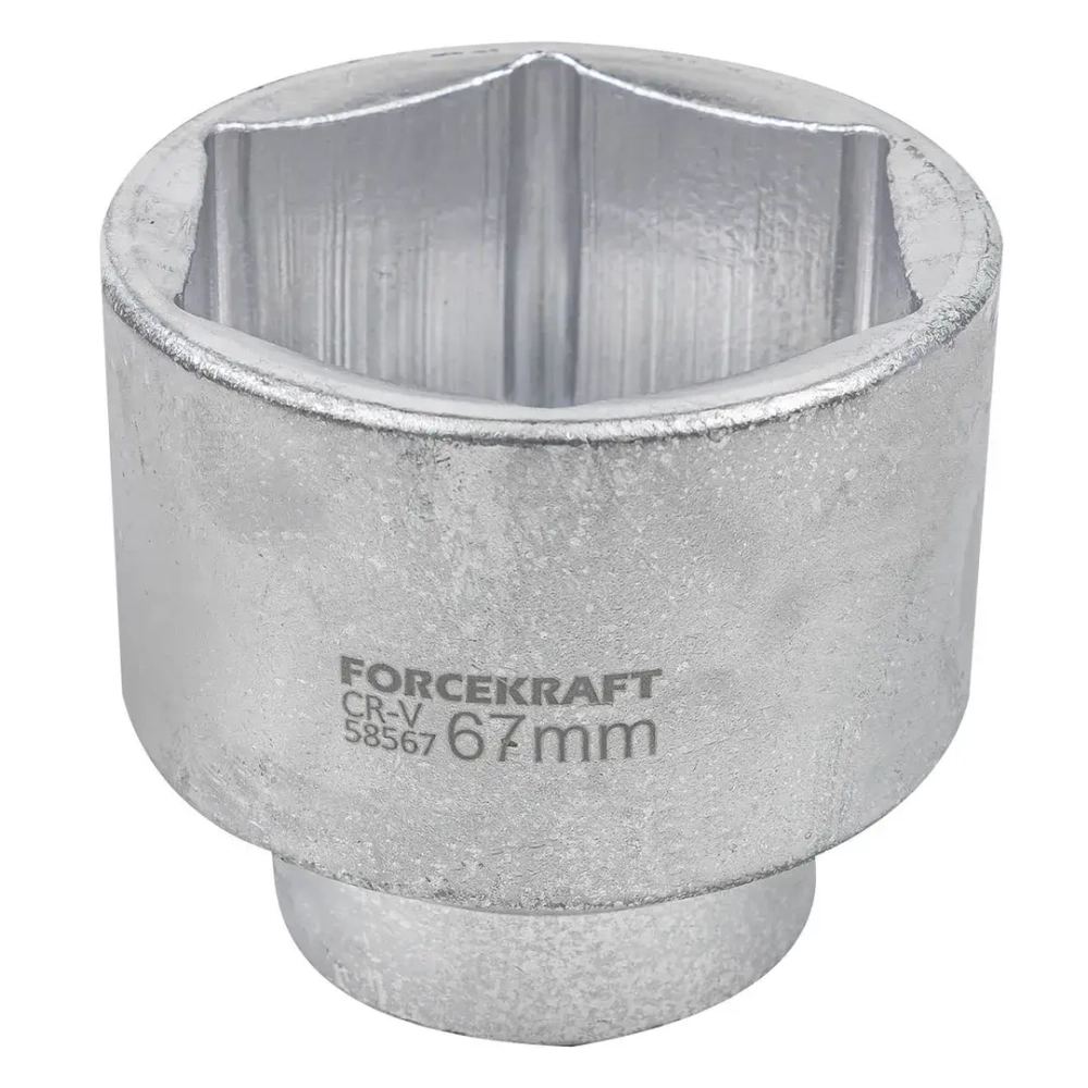Головка 67мм 1''6гр FORCEKRAFT FK-58567