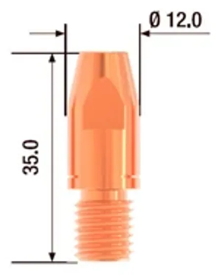 Переходник Fubag с 1/4"F на елочку 6 мм