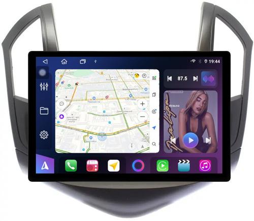 Магнитола для Chevrolet Cruze 1 2012-2015 (рамка черная) - FarCar BX877 монитор 13" 2K QLED на Android 13, Быстрая, CarPlay, 4G SIM-слот