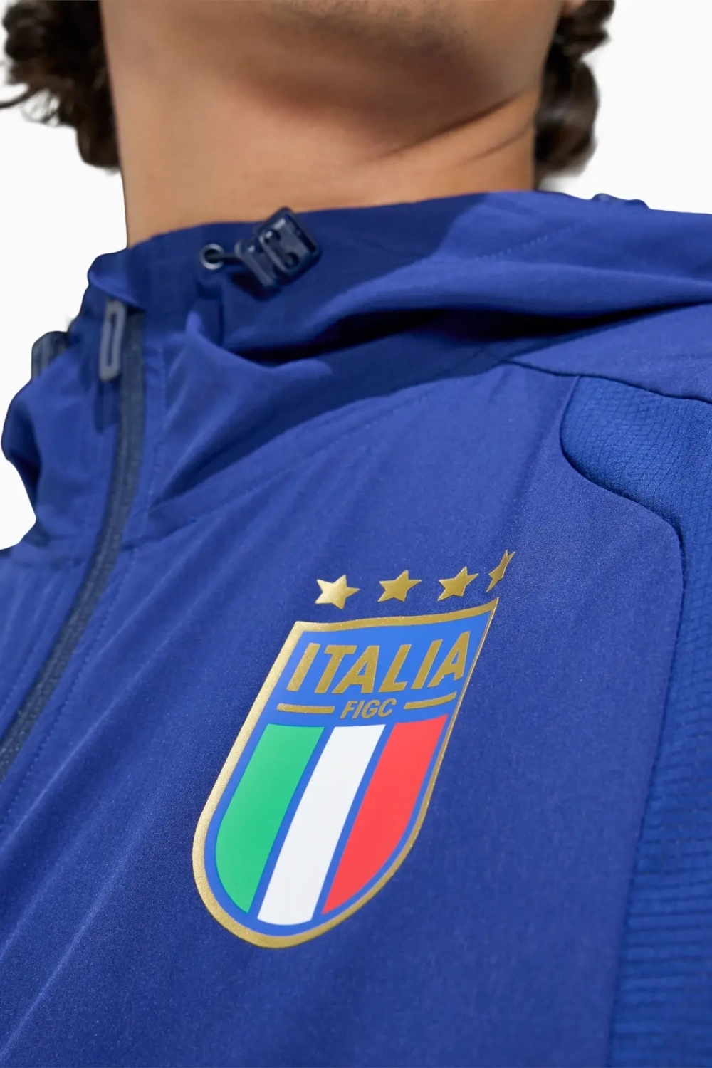 Ветровка adidas Италия 2026 Tiro Travel Full-Zip - синий