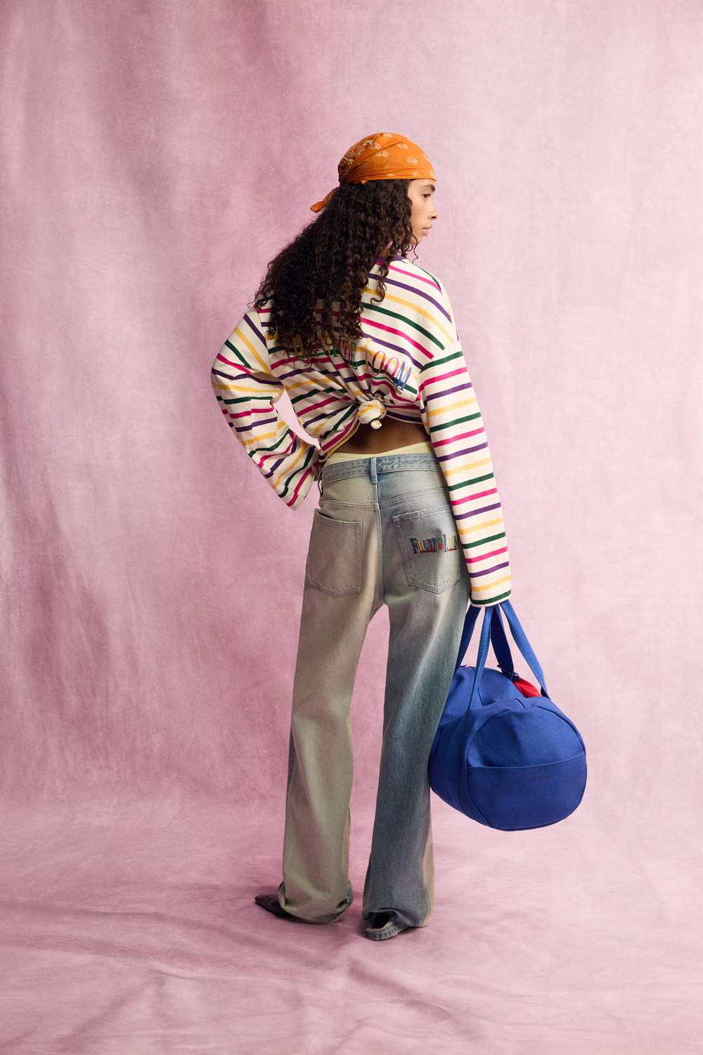 КОМБИНИРОВАННЫЕ ДЖИНСЫ BOYFRIEND FRUIT OF THE LOOM™ — ZARA