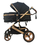 Детская коляска-трансформер 3 в 1 Luxmom 518W,с автолюлькой