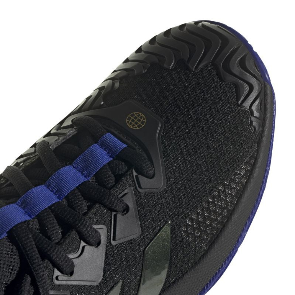 Мужские кроссовки теннисные Adidas SoleMatch Control M - core black/core black/lucid fuchsia
