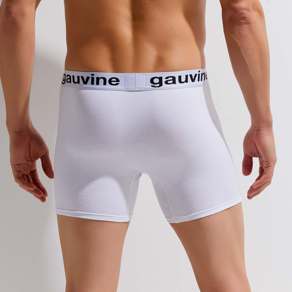 Хлопковые мужские трусы-боксеры Cotton Classic Boxer (Размер: S) (Цвет: белый)