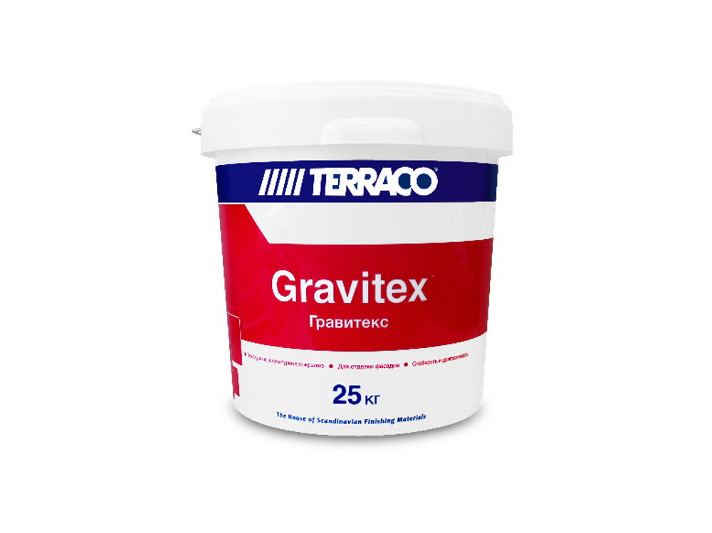 Штукатурка декоративная эконом Gravitex Décor (Roller,Micro ,Fine,Granule)