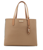 Кожаный шопер двухсторонний + поясная сумка Eliza Michael Kors - коричневый(30F3GZAT4T)