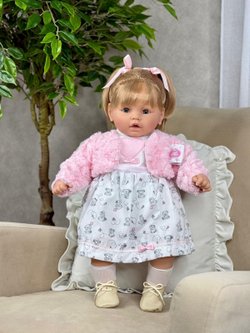 Кукла для девочки мягконабивная 62см Дульзона (8053S)