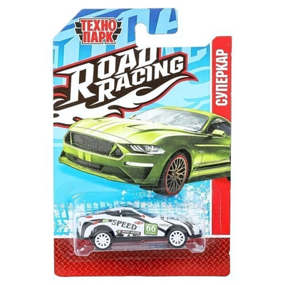 Модель ин. мет. "Road Racing Суперкар" 7,5см. в ассорт. блистер RR-7-2293779-R (Технопарк)