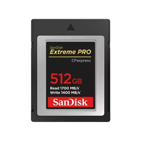 Карта памяти SanDisk Extreme Pro CFexpress Type B 512 ГБ, до 1700/1400 МБ/с (SDCFE-512G-GN4NN)
