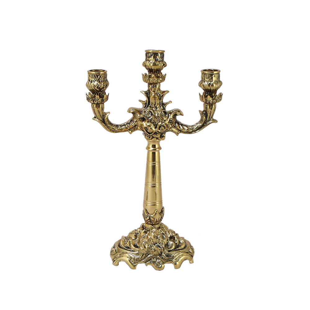 Bello De Bronze Каминные часы с канделябрами "Император"