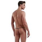 Трусики-стринги из микромодала в рубчик Doreanse Ribbed Modal (Размер: XL) (Цвет: бордовый)