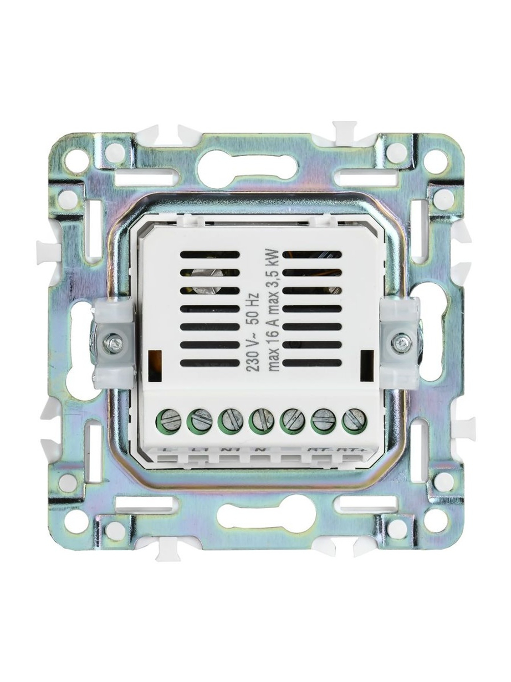 Термостат электронный SKANDY SK-T01W с индикацией арктич. бел. IEK SK-RT11-K01
