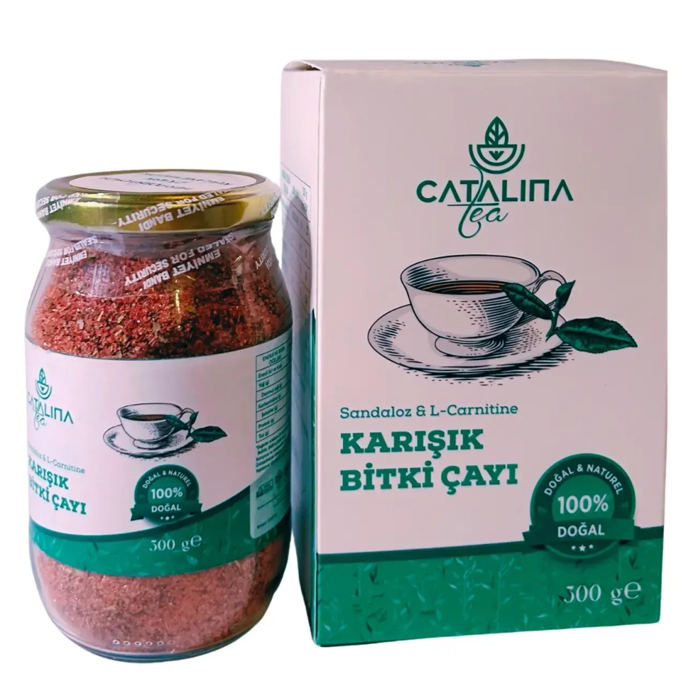Турецкий жиросжигающий чай для похудения Catalina Tea