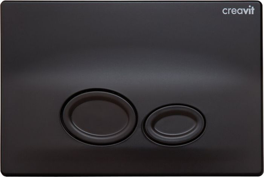 Кнопка смыва Creavit Drop GP2002.01 цвет чёрный