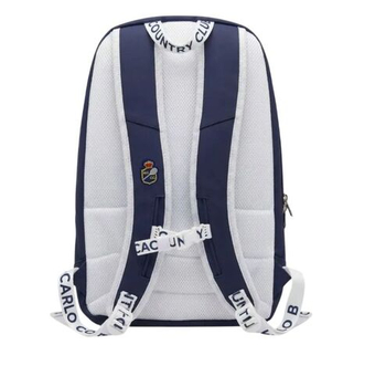 Рюкзак теннисный Monte-Carlo Country Club MCCC Logo Print - navy/white