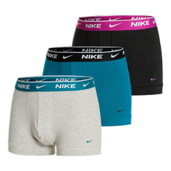 Nike Everyday Stretch Trunk Boxer Shorts 3 Pack Men - Multicoloured