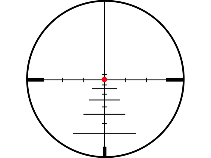 Прицел Konuspro 3-9x40, сетка 550-ballistic, подсветка точки