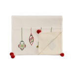Дорожка с вышивкой Christmas decorations из коллекции New Year Essential, 45х150 см
