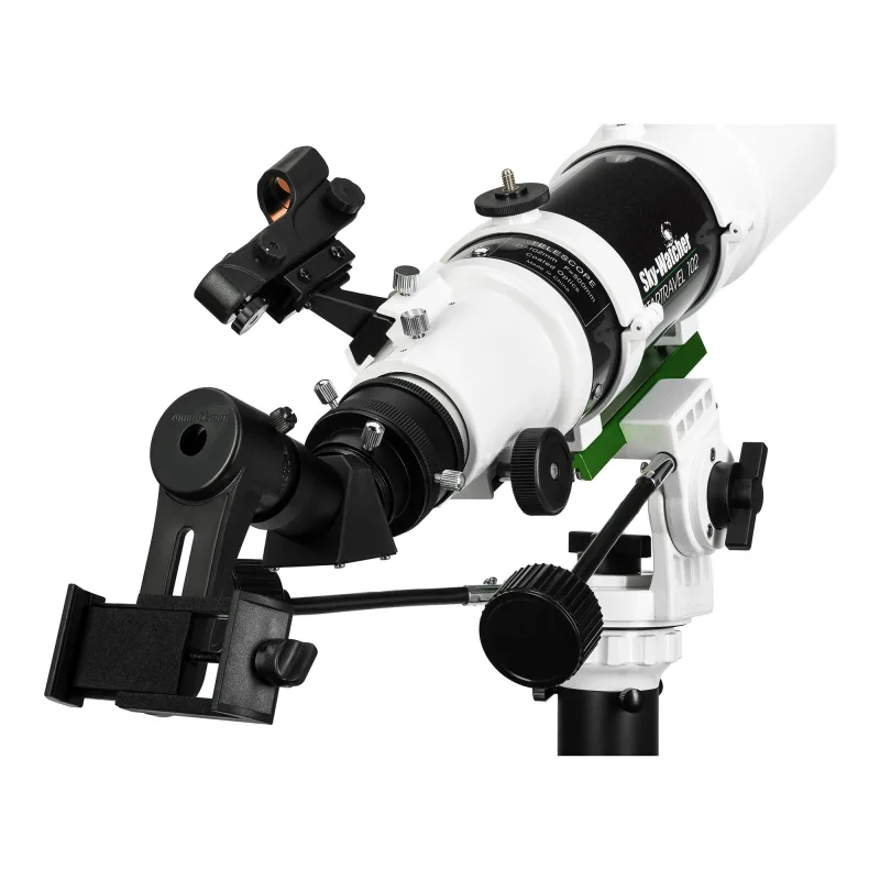 Телескоп Sky-Watcher StarTravel BK 102 AZ PRONTO на треноге Star Adventurer - адаптер для смартфона