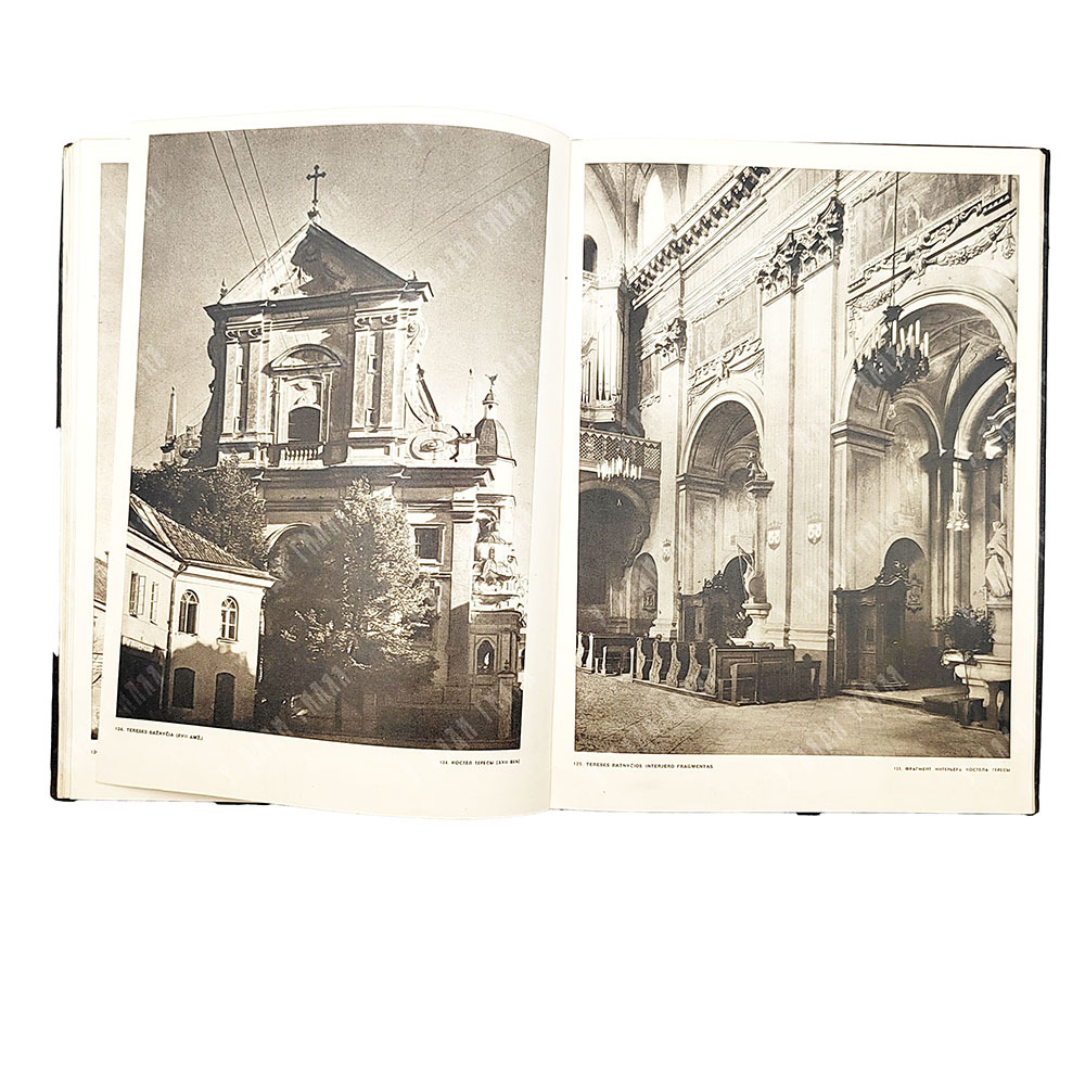 Вильнюс. Архитектура до начала XX века: альбом, 1955.