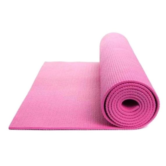 Yoqa xalçası \ Yoga Mat \ Коврик для йоги pink 4 mm 61 x 173 sm