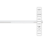 Магнитный трековый светильник Arte Lamp LINEA A4673PL-1WH