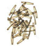 Pendant design lamp  Tropico Vertical by Foscarini (Gold)