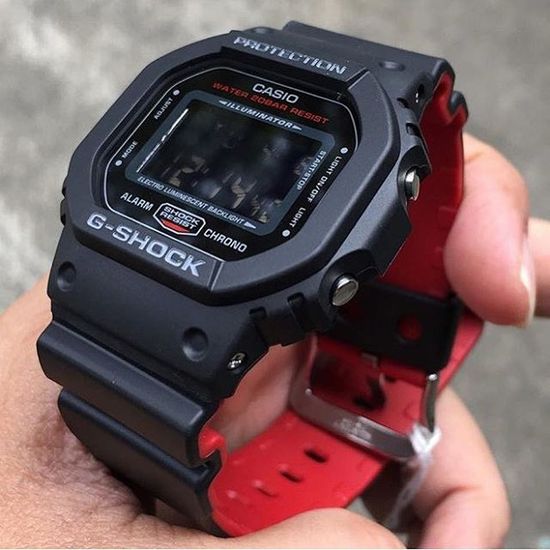 Мужские часы CASIO G-SHOCK DW-5600HR-1