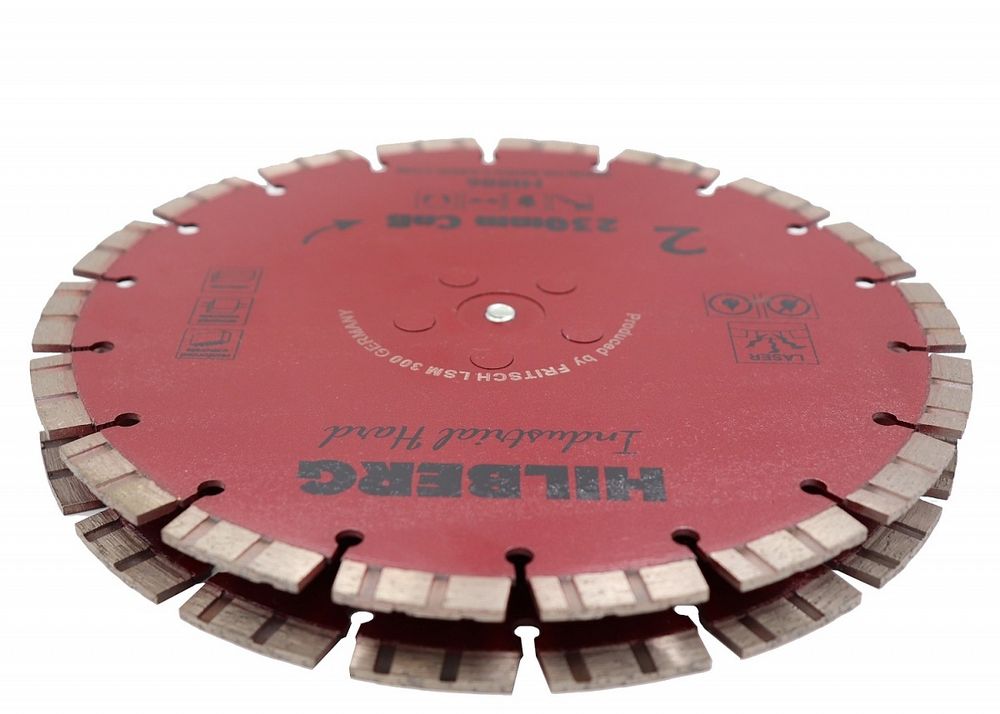 Диск алмазный отрезной 230x2 Hilberg Industrial Hard CnB HI886