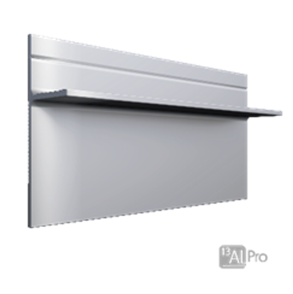 ALUMINIUM Теневой плинтус скрытого монтажа AlP13 - 7208 PANEL