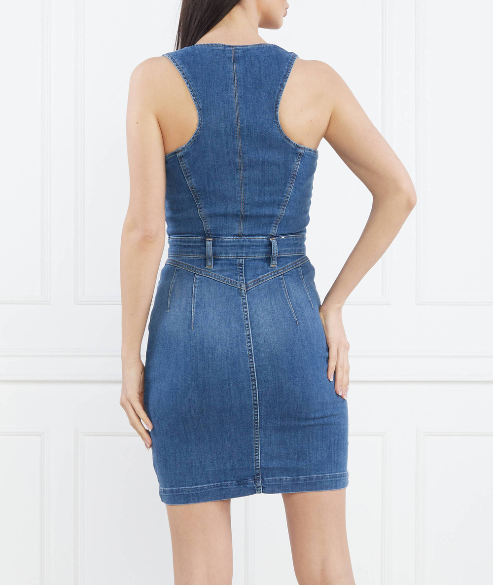 Платье MICOL GUESS - темно-синий(W3GK15 D4K96)