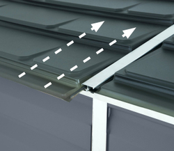 Сарай из поликарбоната Palram SkyLight Pent 4x6 grey