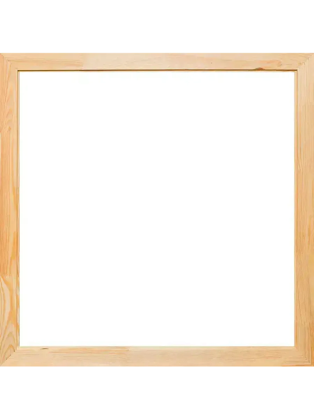 Деревянная рама 95x95 для картин на подрамнике сеч. 60x18