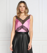 Сатиновый топ Ilacea BOSS BLACK - розовый(50483864)